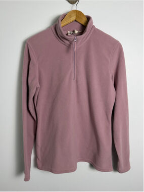 Mountain Warehouse Camber Mauve Pink Half Zip Fleece M